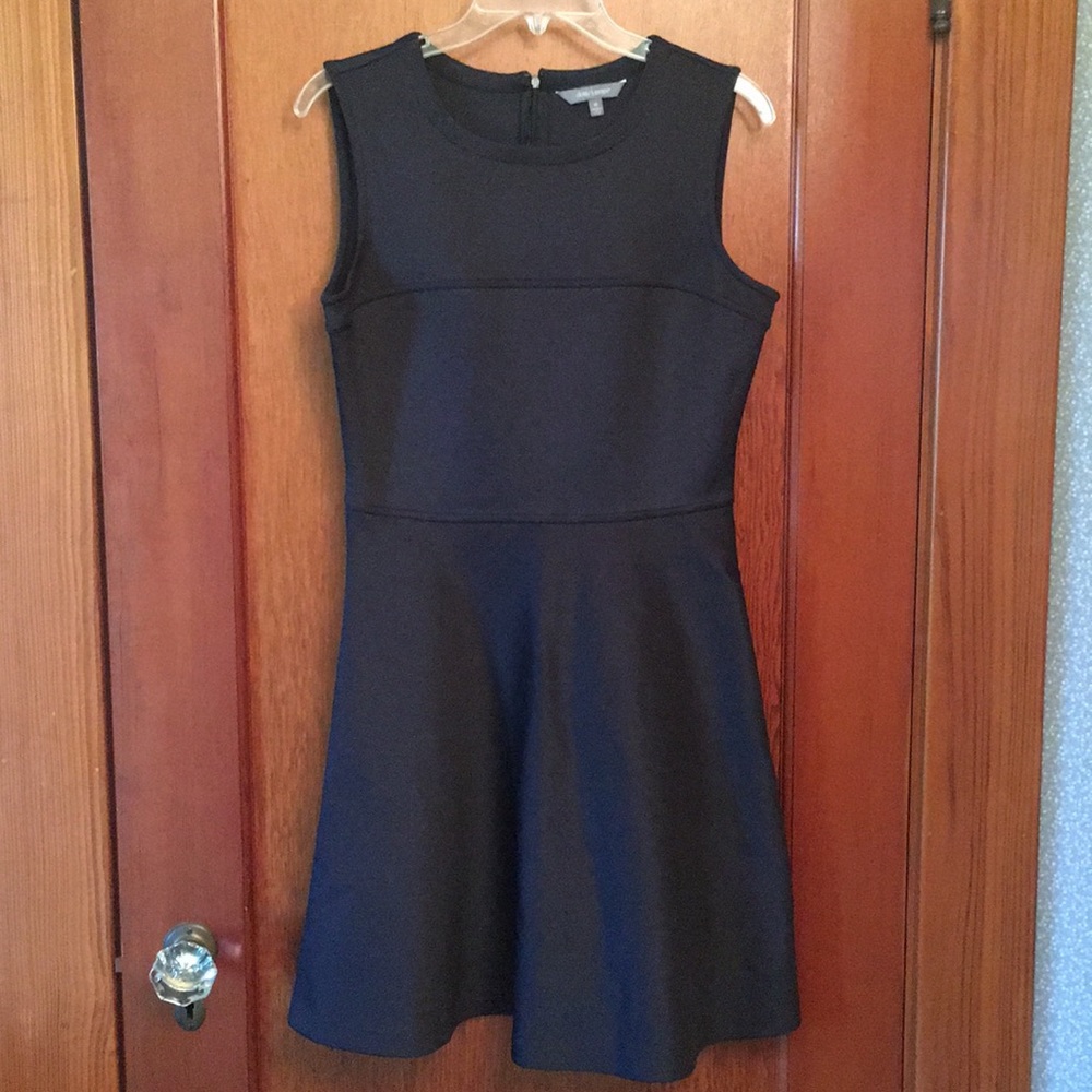 Black A-Line dress, M